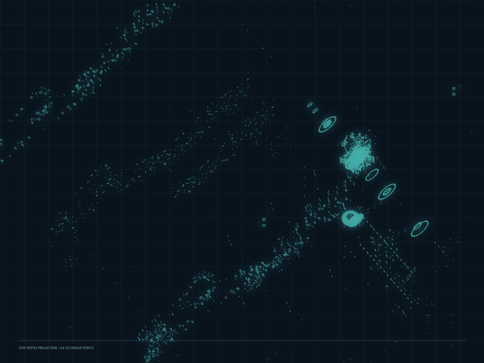 Intake STEP point projection.